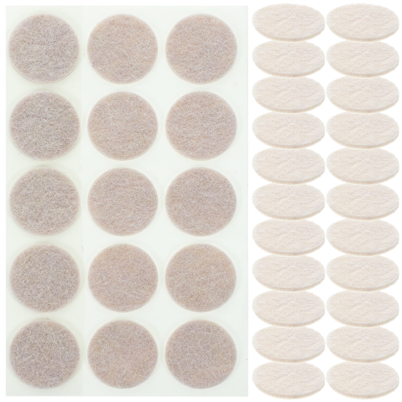 225pcs Round Felt Furniture Pads Chair Foot Pads Chair Leg Protector Chair Foot Felt Pads Walmart Business Supplies