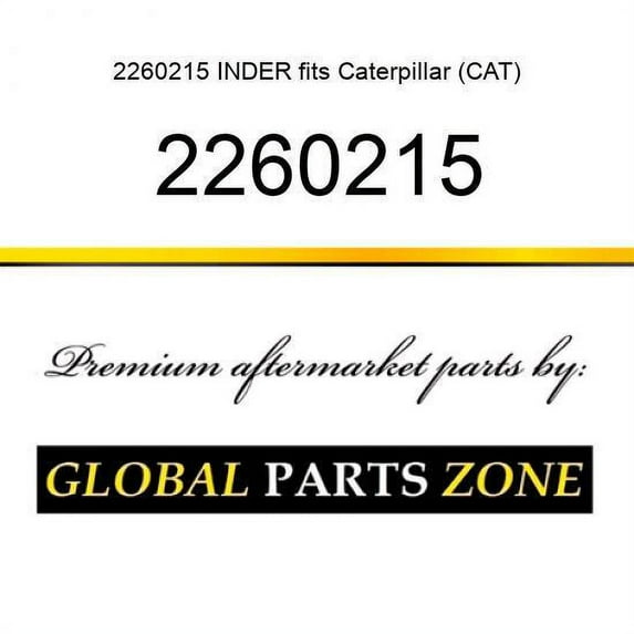 2260215 INDER fits Caterpillar (CAT)