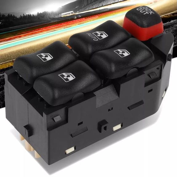 22610145 Master Electric Power Window Switch Fits 1995-05 Chevrolet Cavalier US