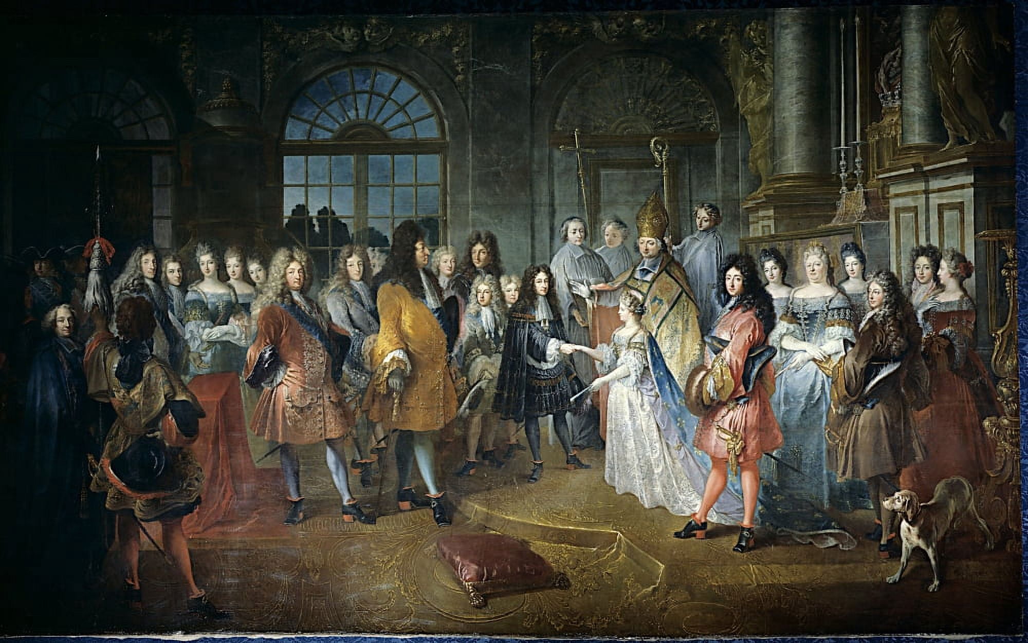 2266 Antoine Dieu (1662-1727) French School Canvas Art - (24 x 18)