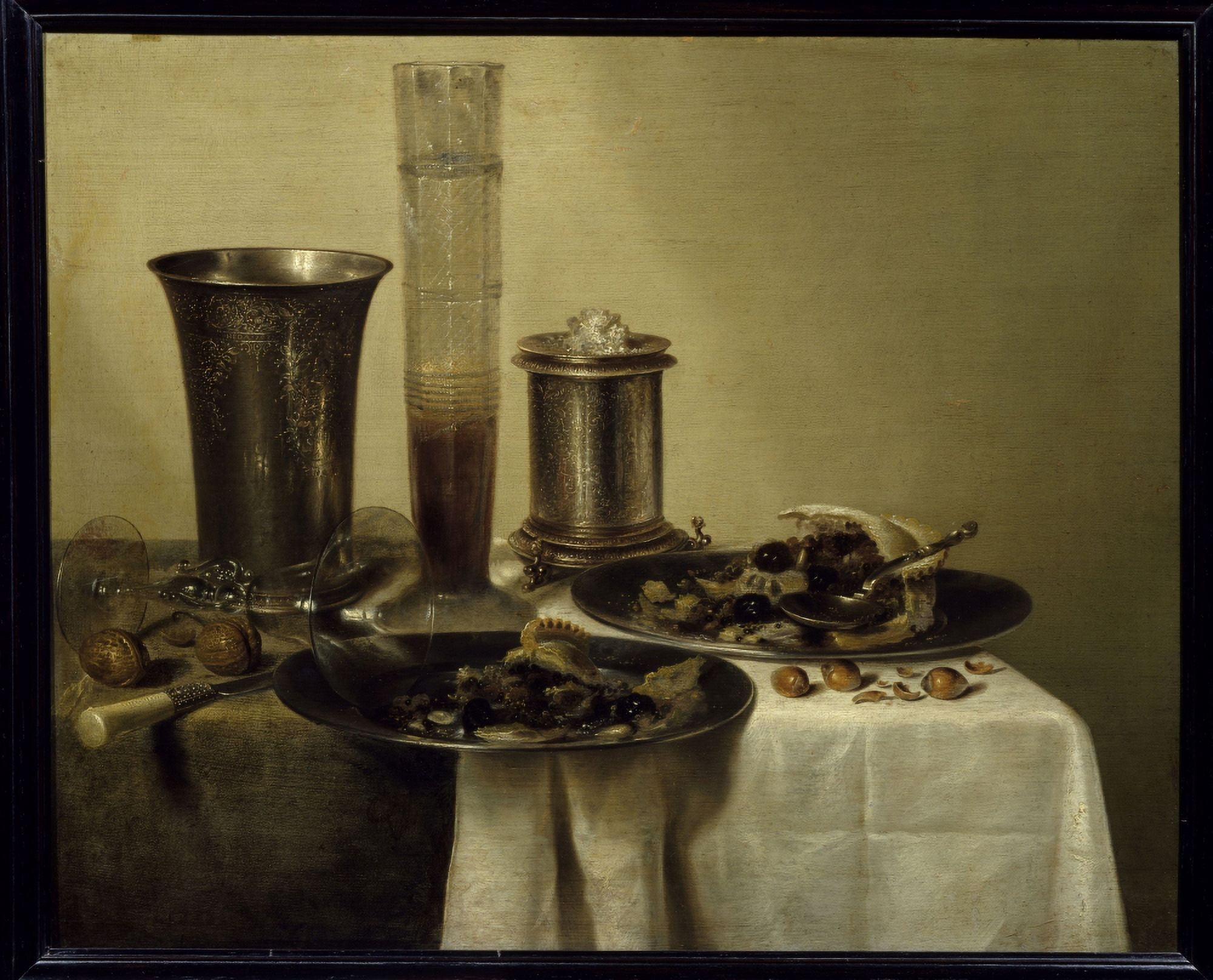 2269 Willem Claesz Heda (1594-1680) Dutch School Canvas Art - (36 x 24)