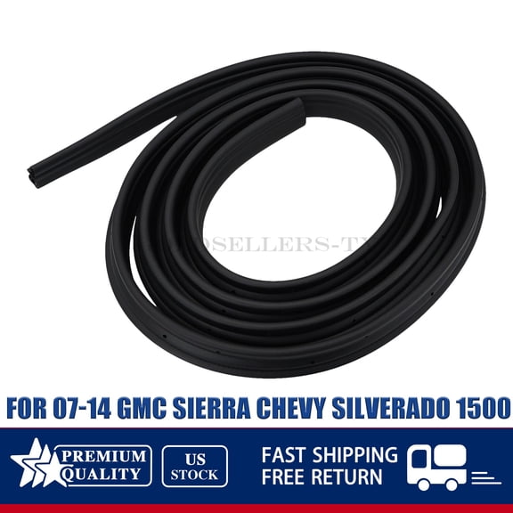 22766400 Rubber Door Weatherstrip Seal Fit 07-14 GMC Sierra Chevy Silverado 1500