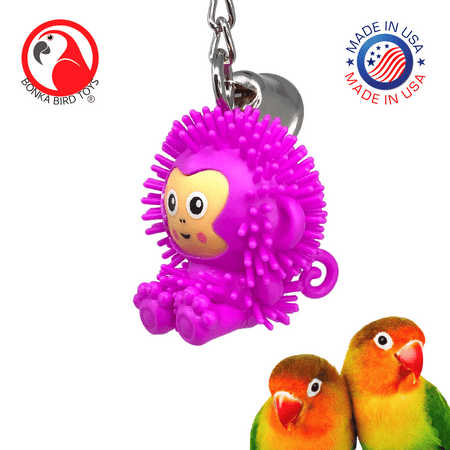 2279 Spikey Monkey Small Medium Bird Toy