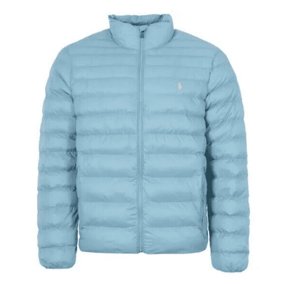 $228 Polo Ralph Lauren Mens, Water Repellent Down Puffer Jacket, Blue, M