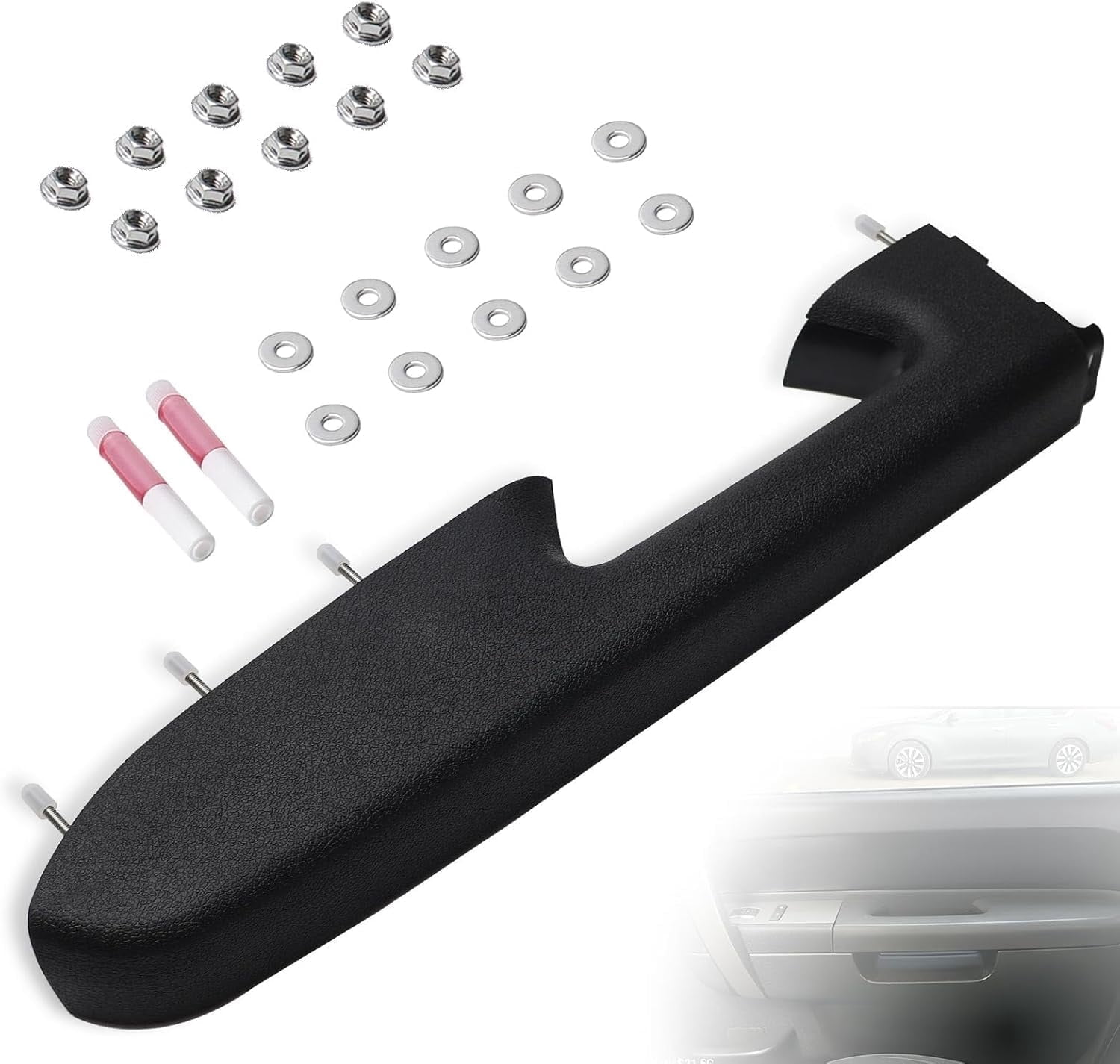 ZGRAO, Front Left Driver Side Armrest Repair Kit, 22818465, Black ...