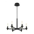 thumbnail image 1 of 38440-021 Eurofase Lighting Torna - 228W 6 LED Chandelier in Transitional Style - 27.5 Inches Wide by 17.25 Inches High-Matte Black Finish, 1 of 2