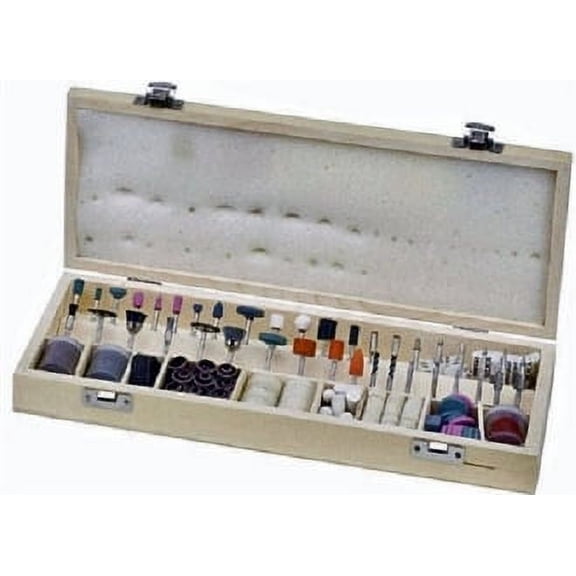 228pc Rotary Tool Accessories Set with Wooden Storage Box