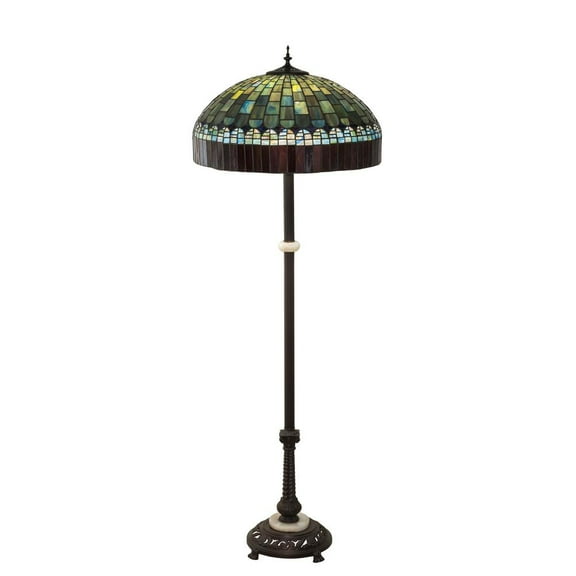 229127 Meyda 62" High Tiffany Candice Floor Lamp