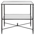 thumbnail image 1 of Uttermost Henzler Mirrored Steel Lamp Table, 1 of 6