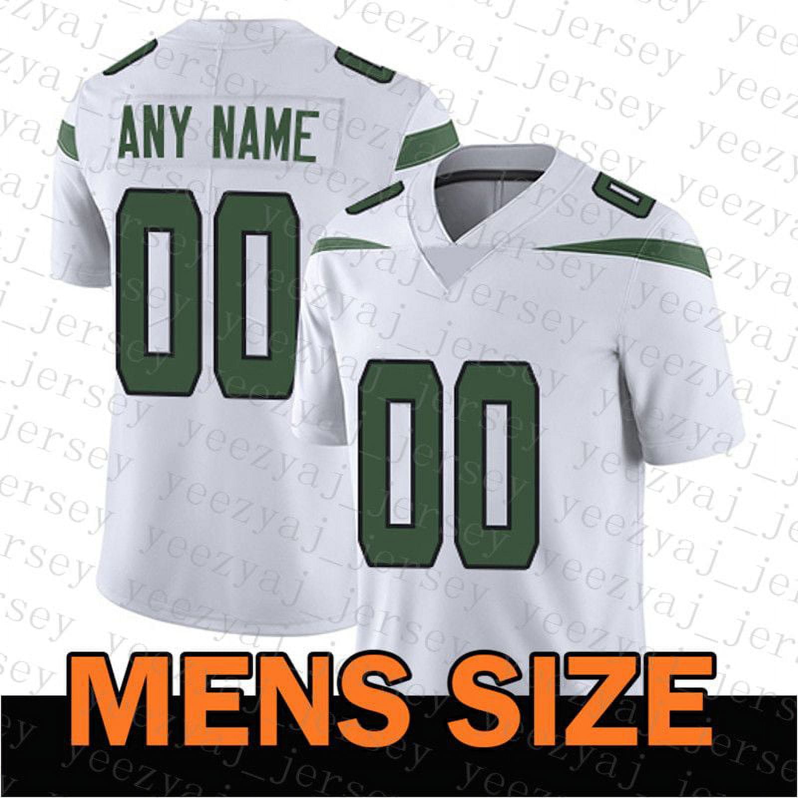 22A 1 Sauce Gardner 2 Zach Garrett Wilson Football Jersey Jetes Breece