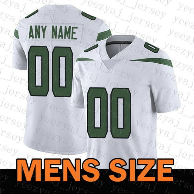 22A 1 Sauce Gardner 2 Zach Garrett Wilson Football Jersey Jetes Breece