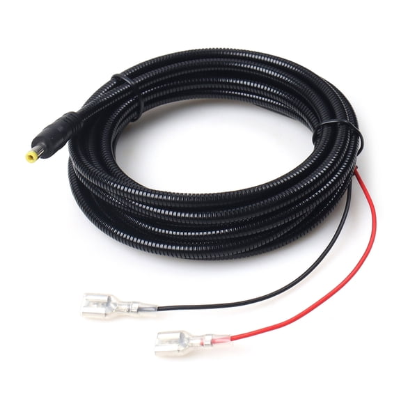 22AWG DC4.0X1.7Mm Connection Power Cable For Gocam Cameras PVC Cord And Stainless Steel Power Cord