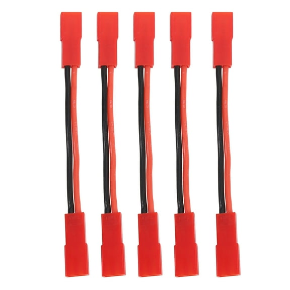 22AWG JST Female Connector Cable, Easy RC Motor Conversion, Durable Plastic Copper