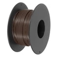 thumbnail image 1 of Uxcell 22AWG Stranded Wire Hookup 15M/49ft Brown Electrical Wire UL1007 Spool, 1 of 6