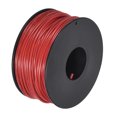 thumbnail image 1 of Uxcell 22AWG Stranded Wire Hookup 30M/100ft Red, Electrical Wire UL1007 Spool, 1 of 6