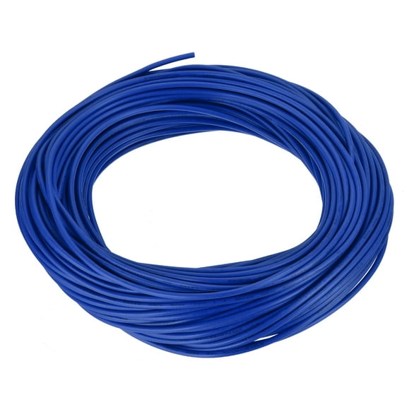 22AWG Wire 22 Gauge Stranded Wire Hookup Wire, UL1015 Tinned Copper Wire 30m/100ft Blue
