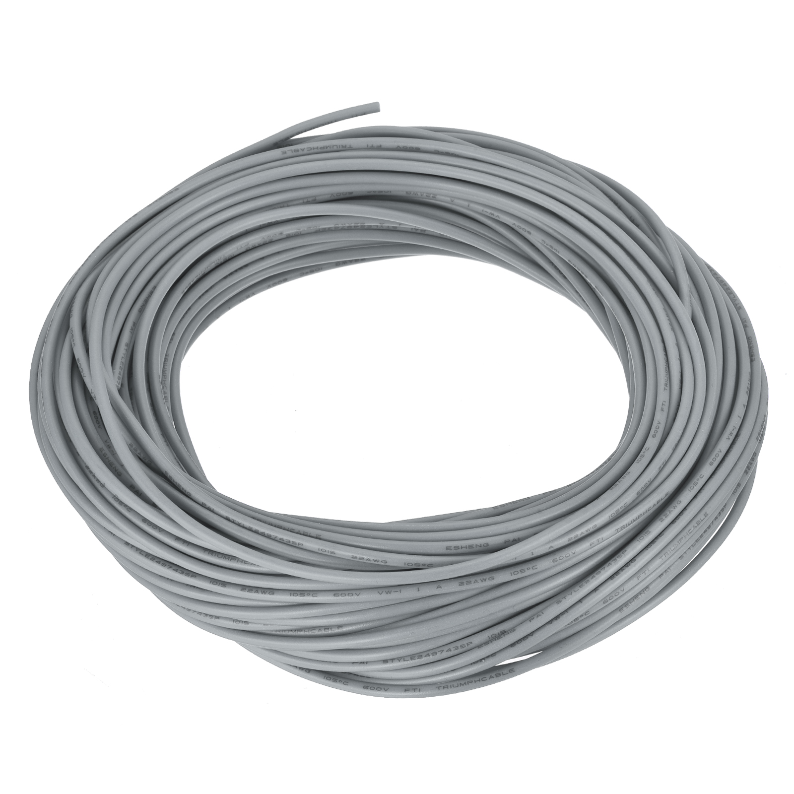 YELLOW 22 AWG Gauge Stranded Hook Up Wire Kit 25 FT UL1007 300 Volt