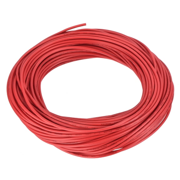 22AWG Wire 22 Gauge Stranded Wire Hookup Wire, UL1015 Tinned Copper Wire 30m/100ft Red