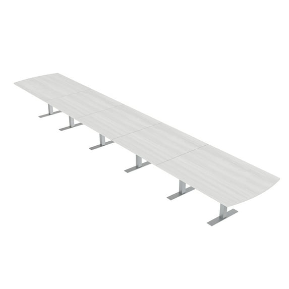 22Ft Arc Rectangle Modular Conference Table Electric Modules T-Bases