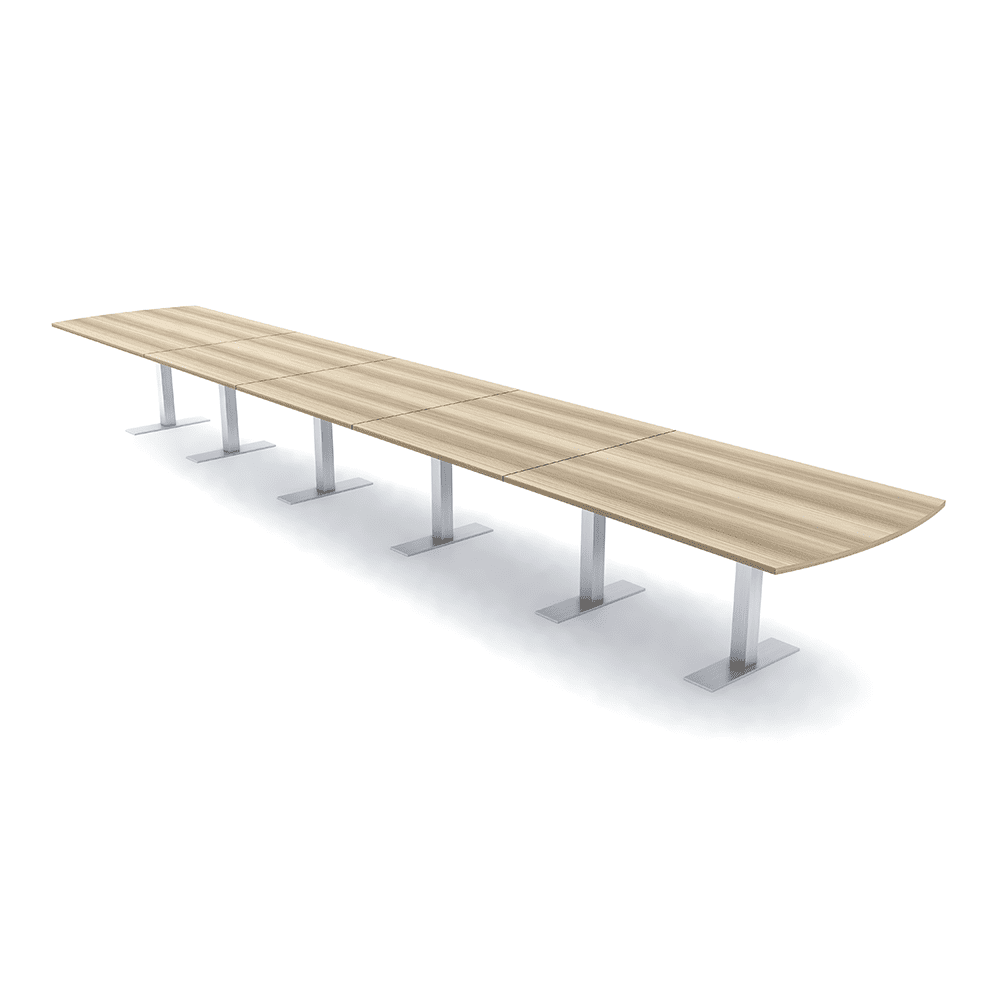 22Ft Arc Rectangle Modular Conference Table Electric Modules T-Bases ...