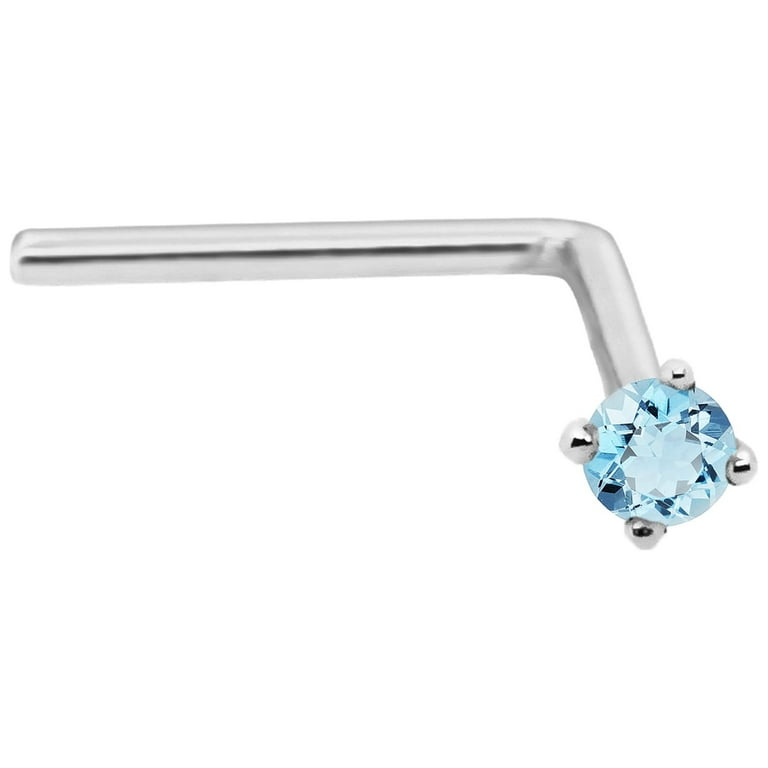 Topaz 2024 nose stud