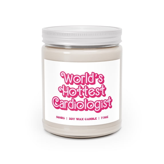 22Gifts Cardiologist Cardiology Graduation Candle, Gifts, Decor, Scented