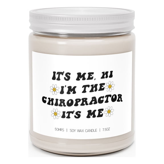 22Gifts Chiropractor Chiropractic Candle, Gifts, Decor, Scented