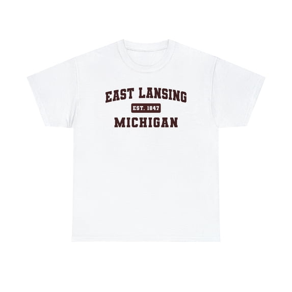 22Gifts East Lansing MI Michigan Trip Vacation Moving Shirt, Gifts, Tshirt