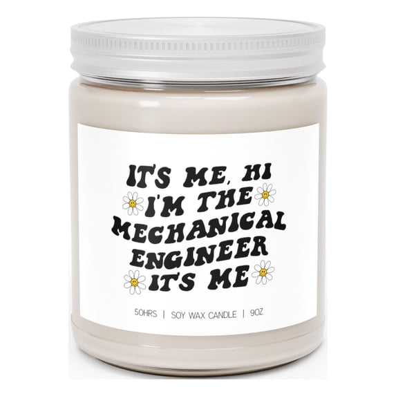 22Gifts Mechanical engineer Engineering Candle, Gifts, Decor, Scented