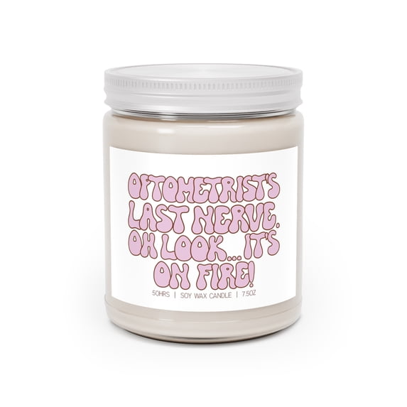 22Gifts Optometrist Optometry Grad Eye Doctor Candle, Gifts, Decor, Scented