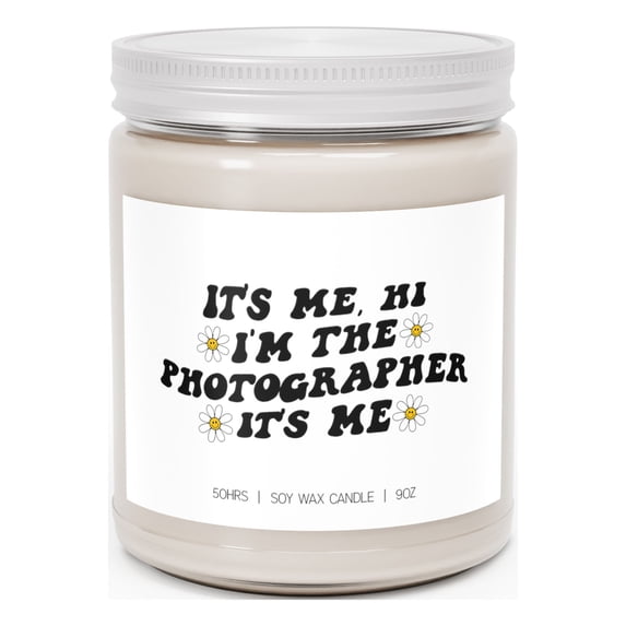22Gifts Photographer Candle, Gifts, Decor, Scented
