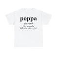 thumbnail image 1 of 22Gifts Poppa Dad Fathers Day Definition Shirt, Gifts, Tshirt, 1 of 12