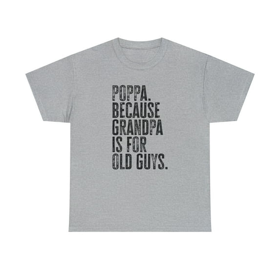 22Gifts Poppa New Grandpa Fathers Day Grandfather Shirt, Gifts, Tshirt, Tee
