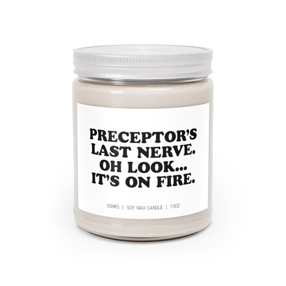 22Gifts Preceptor Birthday Graduation Candle, Gifts, Decor, Scented
