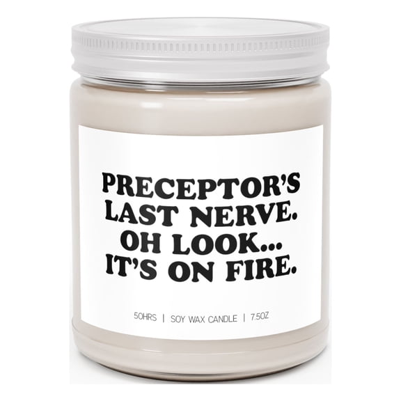 22Gifts Preceptor Birthday Graduation Candle, Gifts, Decor, Scented