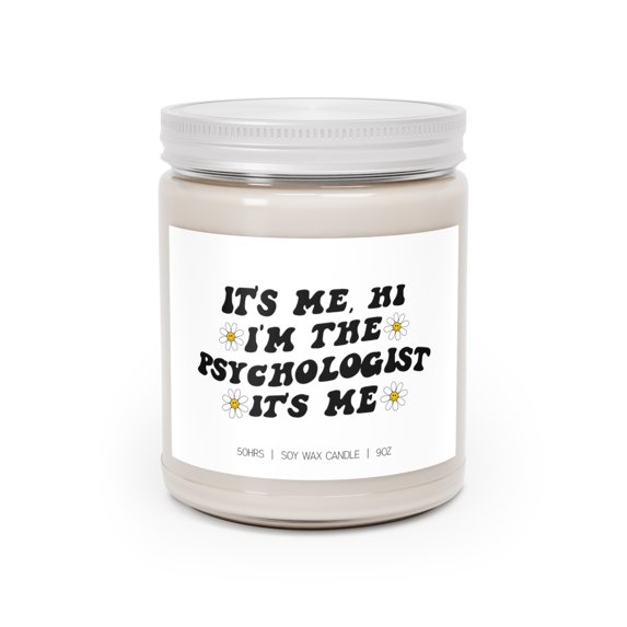22Gifts Psychologist Psychology Graduation Candle, Gifts, Decor, Scented