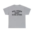 thumbnail image 1 of 22Gifts Scuba Diver Wife Husband Wedding Anniversary Shirt, Gifts, Tshirt, 1 of 12