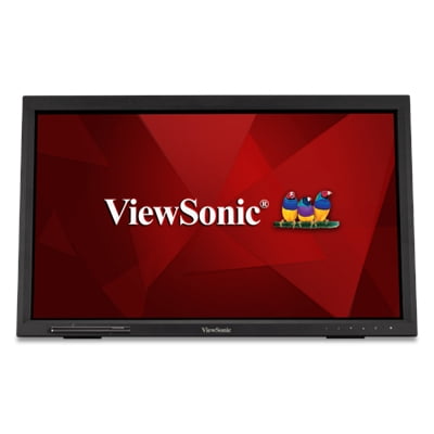 ViewSonic - TD2223 22" LCD FHD Touch Screen Monitor (HDMI, VGA, DVI and USB) - Black