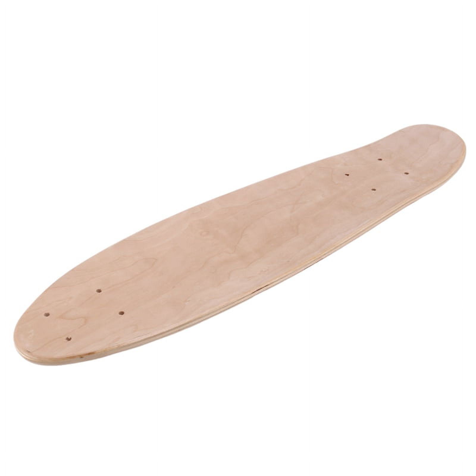 22Inch Blank Skateboard Deck Natural 55.5X15cm Maple Banana Sliding