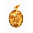 thumbnail image 1 of 22K/18K Real Certified Fine Yellow Gold Carved Mens Pendant, 1 of 1