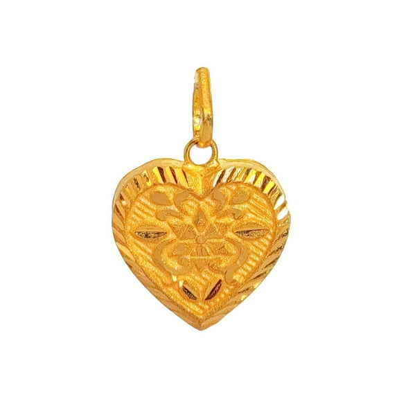 22K/18K Real Certified Fine Yellow Gold Supreme Womens Pendant