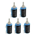 thumbnail image 1 of 22K Adjustable Resistors Wire Wound Multi Turn Precision Potentiometer 5pcs, 1 of 4