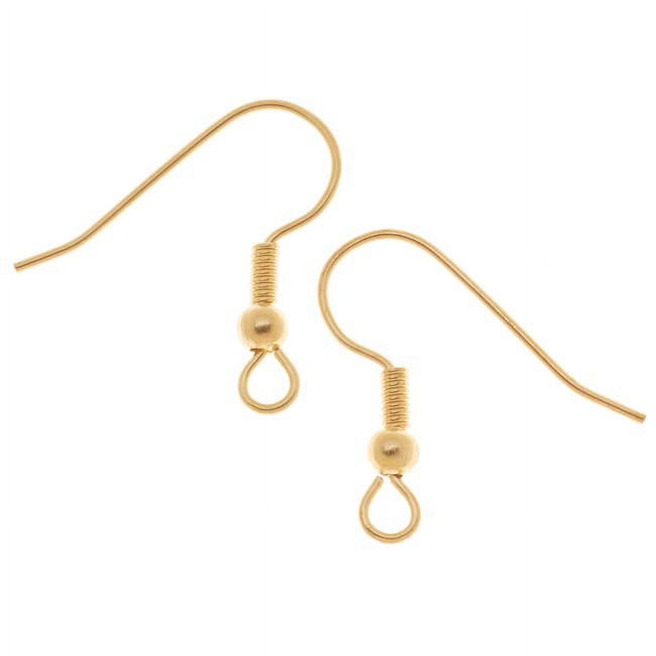 22K Gold Plated HypoAllergenic Earring Hooks (100)