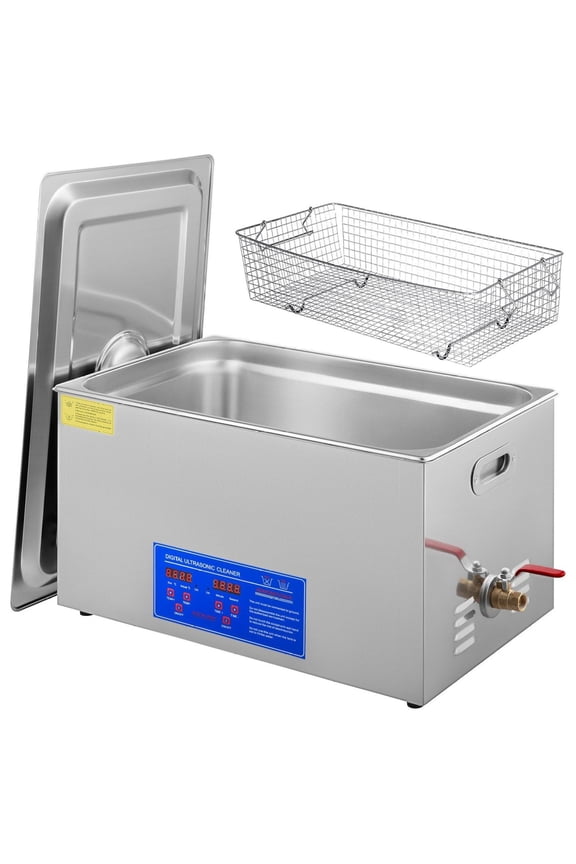 22L Ultrasonic Cleaner with Digital Timer & Heater 40kHz - Professional Industrial Ultrasonic Cleaning Machine for Jewelry, Tools, Parts - 110V