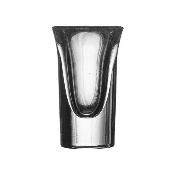 22ML Small Shot Glasses with Heavy Base, Hand Blown Clear Weighted shotglass for Vodka Tequila Shot Glasses