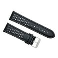 thumbnail image 1 of 22MM FOR TAG HEUER CARRERA PERFORATED LEATHER STRAP WATCHBAND QUICK RELEASE BLAC, 1 of 2