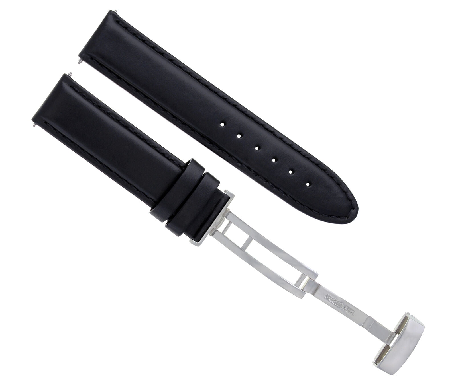 Genuine rolex leather strap clearance