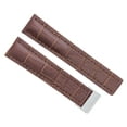 thumbnail image 1 of 22MM LEATHER WATCH BAND STRAP FOR BREITLING NAVITIMER + DEPLOYMENT BUCKLE BROWN, 1 of 2