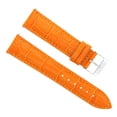 thumbnail image 1 of 22MM LEATHER WATCH STRAP BAND FOR CHOPARD WATCH ORANGE, 1 of 2
