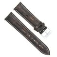 thumbnail image 1 of 22MM LEATHER WATCH STRAP BAND FOR INVICTA DIVER WATCH DARK BROWN WHITE STITCH, 1 of 2